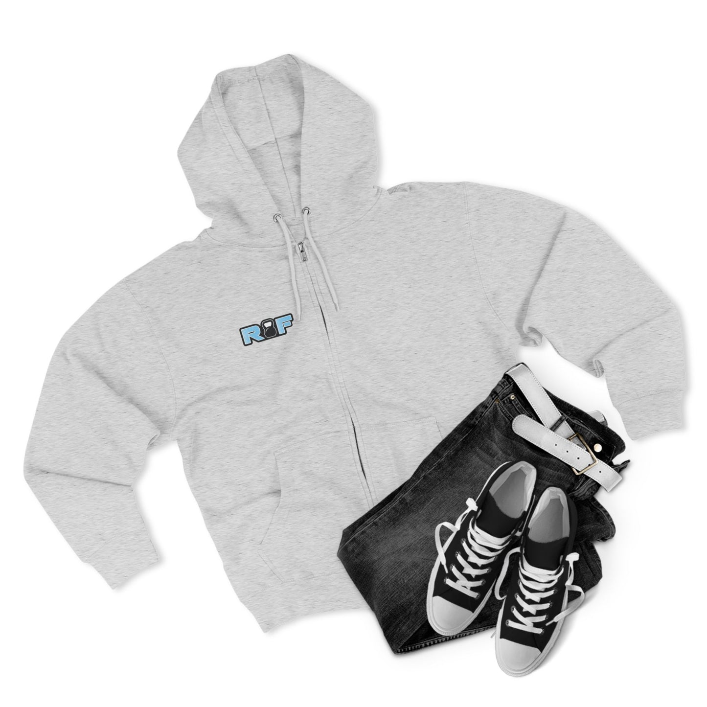 RF Logo Full Zip Sweatshirt Hoodie
