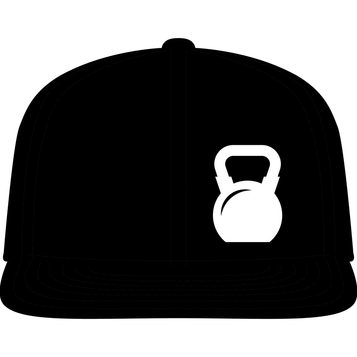 REGFIT Kettlebell Emblem Snapback Hat