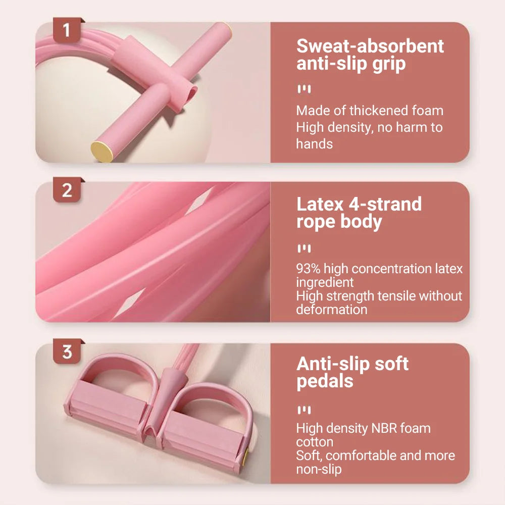 Latex Pedal Pull Rope