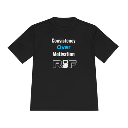 RF Minimal Logo Consistency Over Motivation Workout Shirt