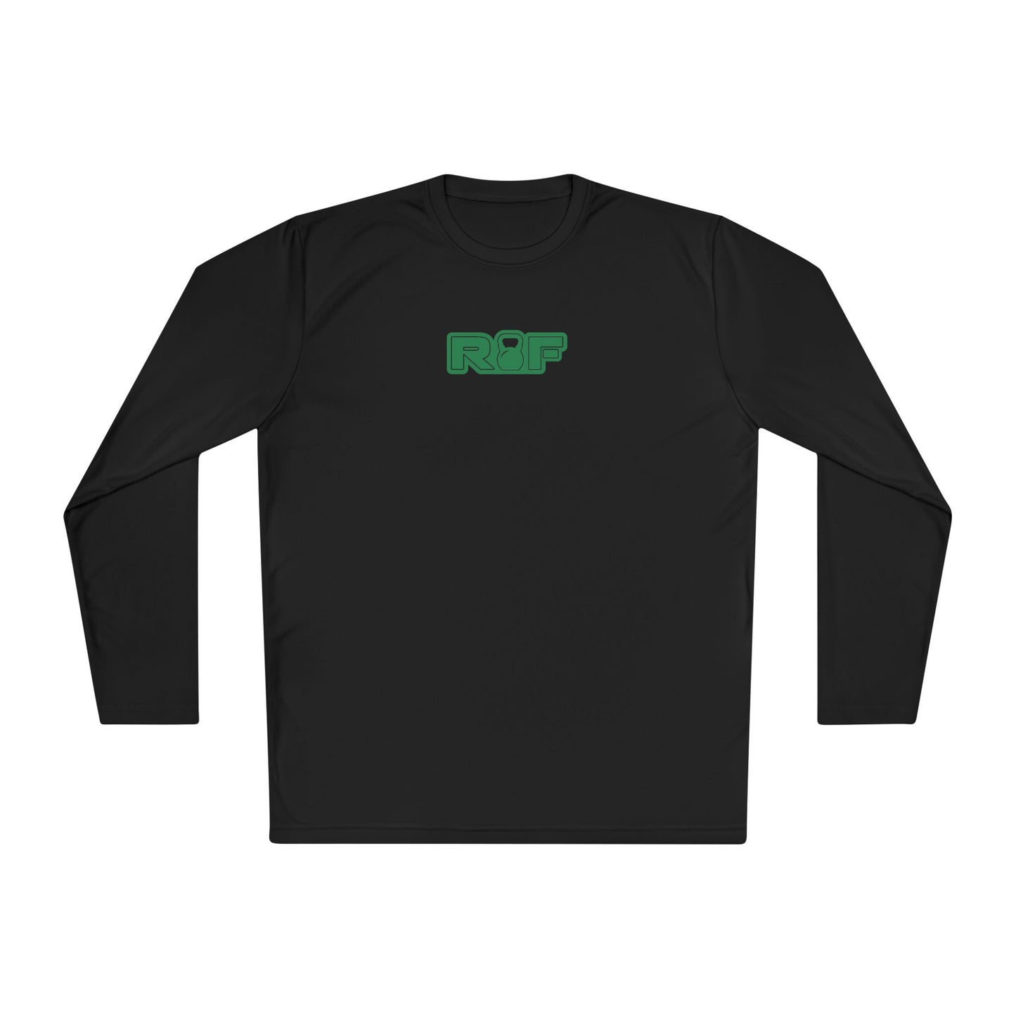 RF Green Logo Long Sleeve Workout Tee