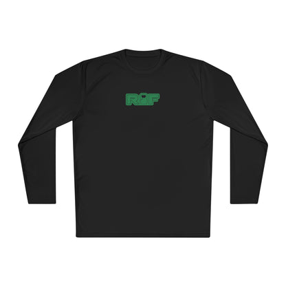 RF Green Logo Long Sleeve Workout Tee