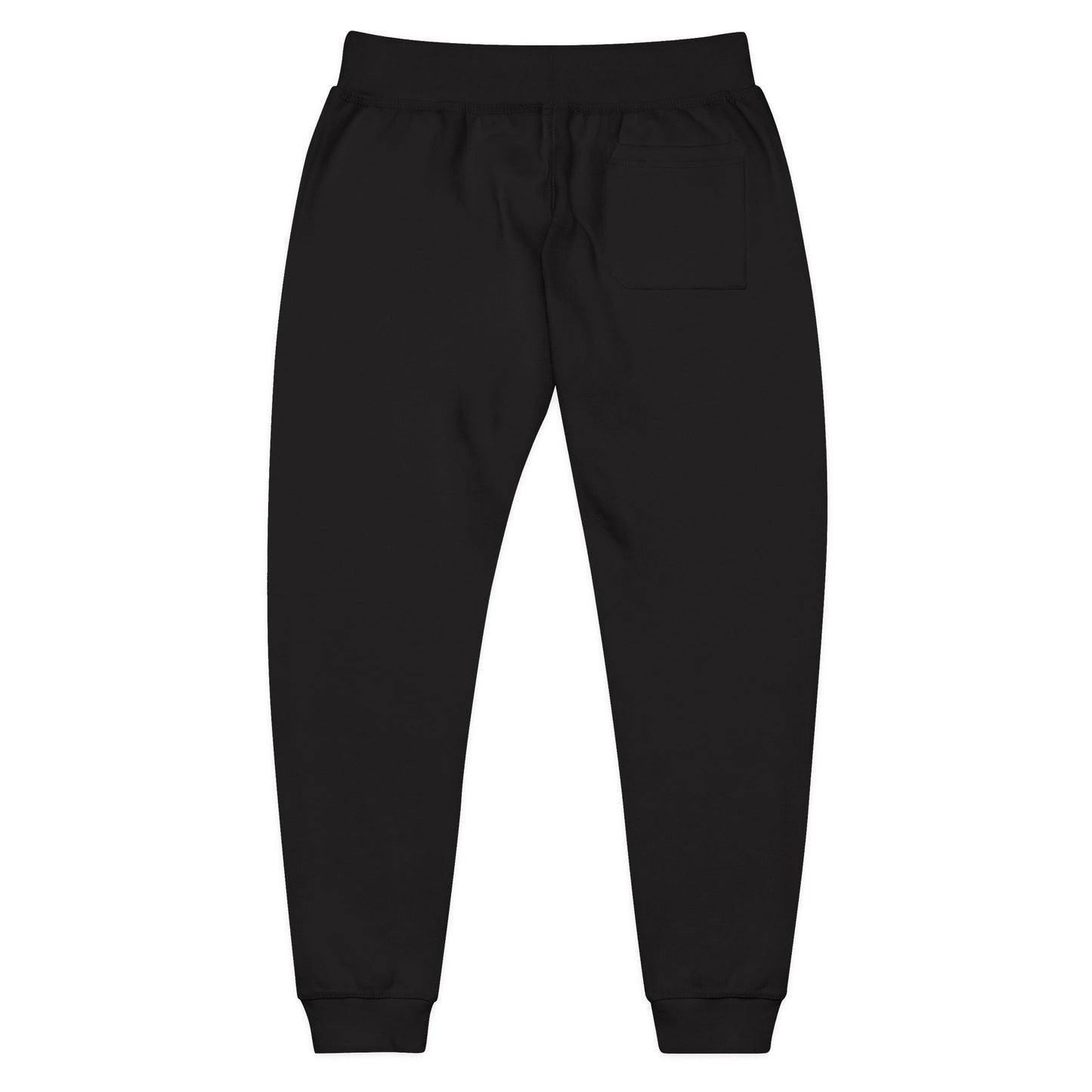 RF White Fleece Cozy Casual Sweatpants