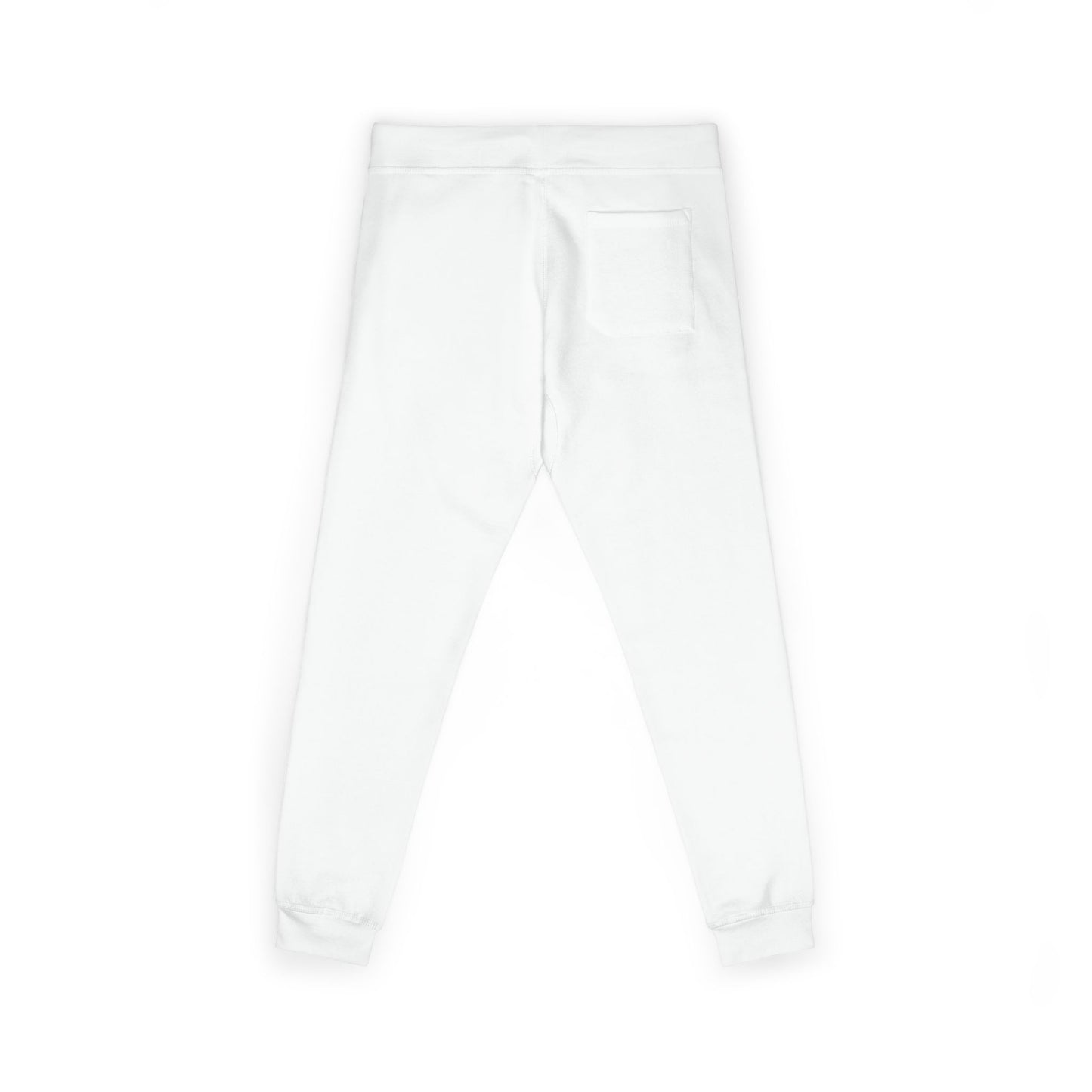 RF White Fleece Cozy Casual Sweatpants