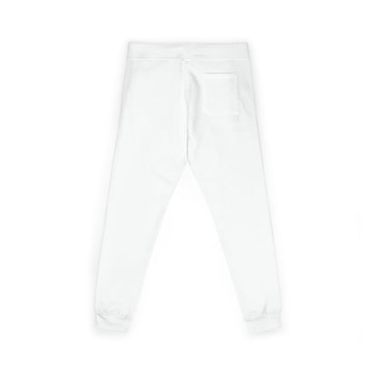 RF White Fleece Cozy Casual Sweatpants