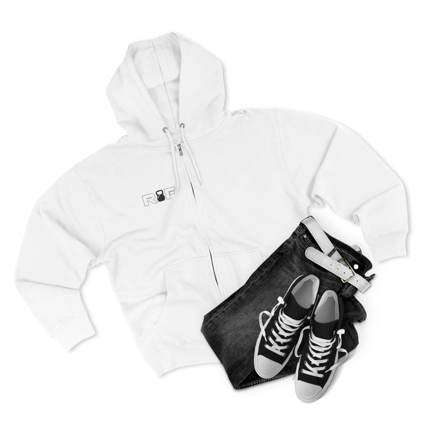 RF Logo Full Zip Sweatshirt Hoodie