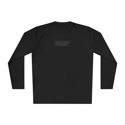 RF Dark Grey Logo Long Sleeve Workout Tee