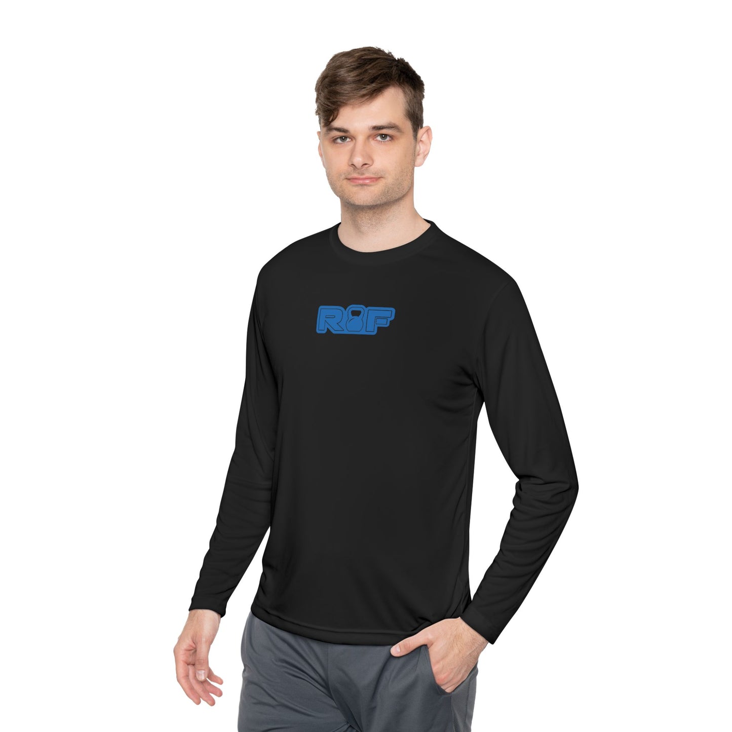RF Kettlebell Logo Long Sleeve Workout Tee
