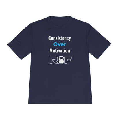 RF Minimal Logo Consistency Over Motivation Workout Shirt
