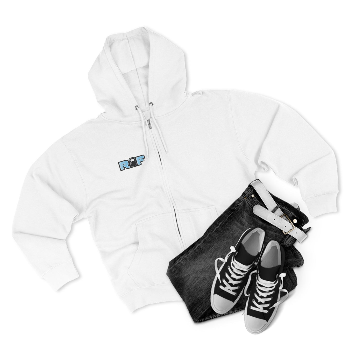 RF Logo Full Zip Sweatshirt Hoodie