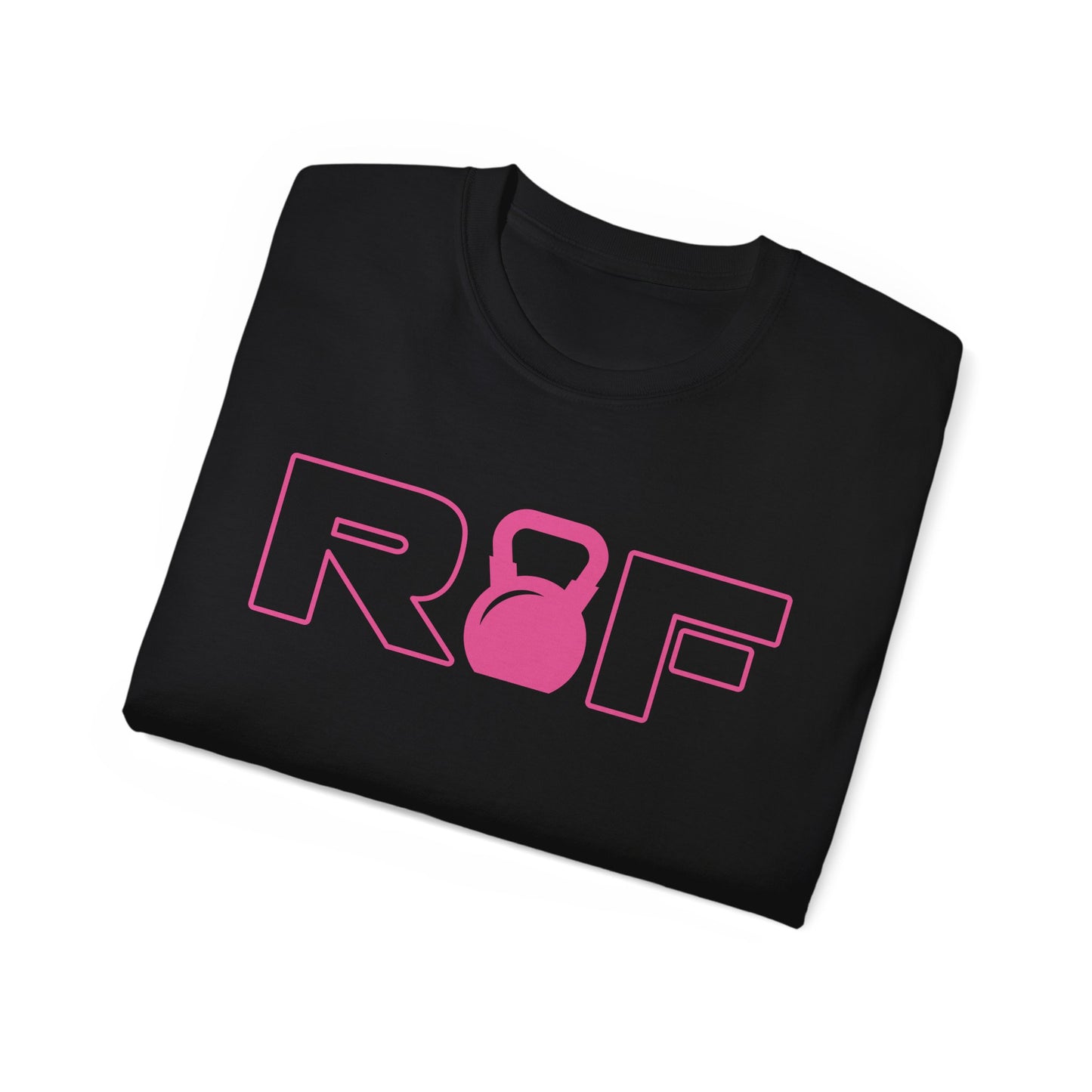 RF Kettlebell Logo Pink Outline Tee