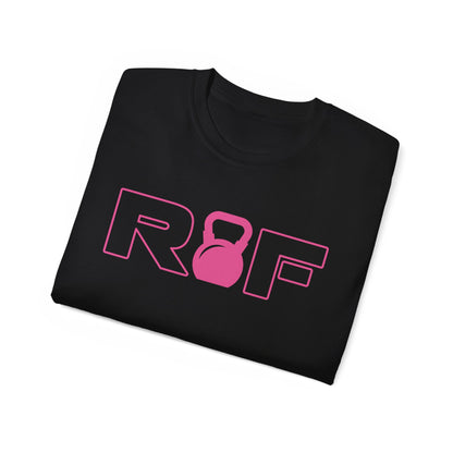 RF Kettlebell Logo Pink Outline Tee