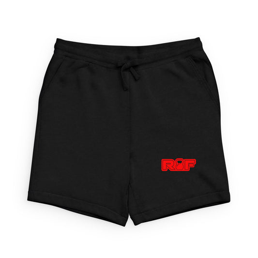 RF Red Logo Black Shorts