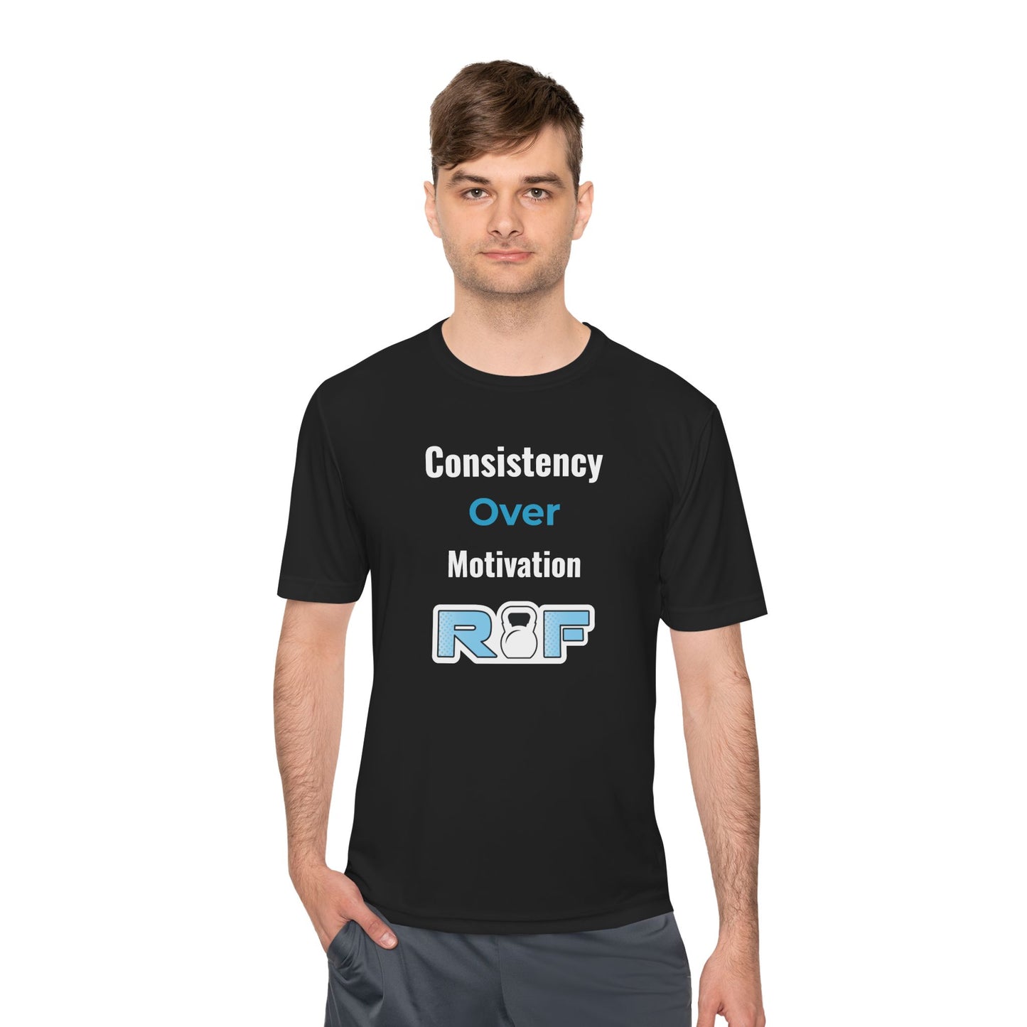 RF Consistency Over Motivation Workout Shirt