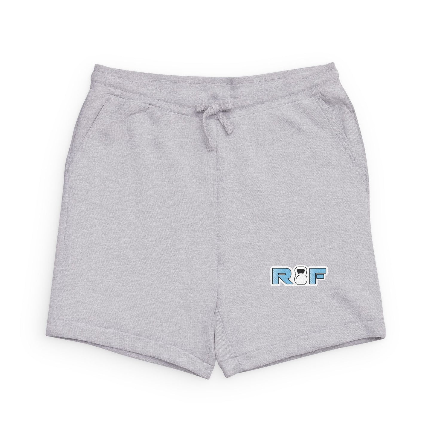 RF Logo Black Sponge Fleece Shorts
