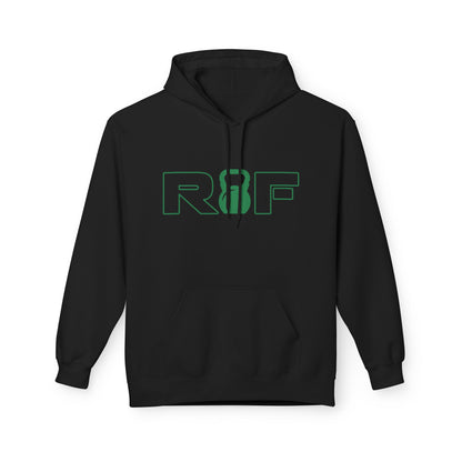 RF Kettlebell Logo Green Minimalist Outline Hoodie