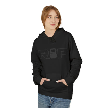 RF Kettlebell Logo Dark Grey Minimalist Outline Hoodie