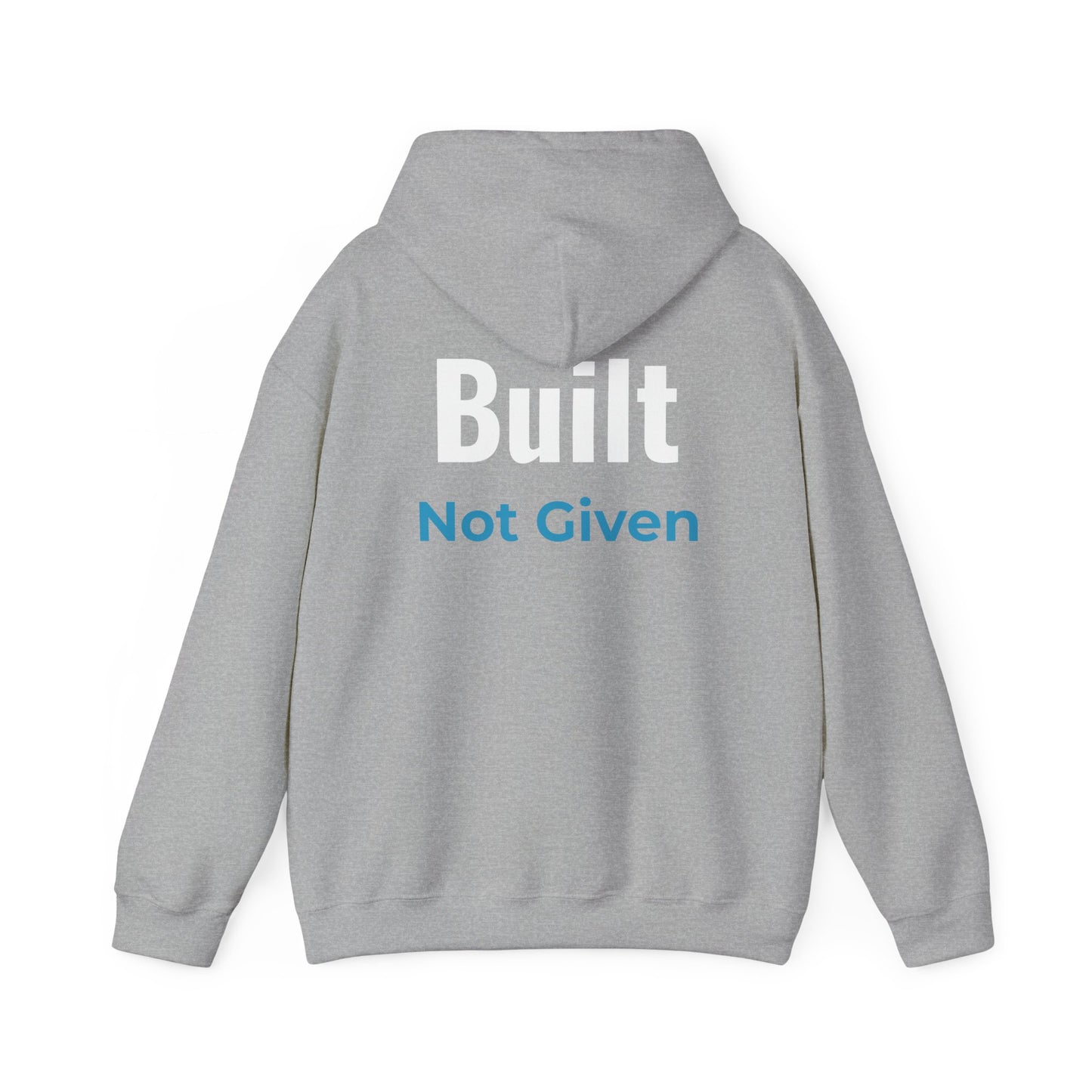 RF White Logo Built Not Given Heavyweight Hoodie