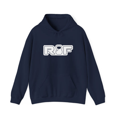 RF White Logo Built Not Given Heavyweight Hoodie