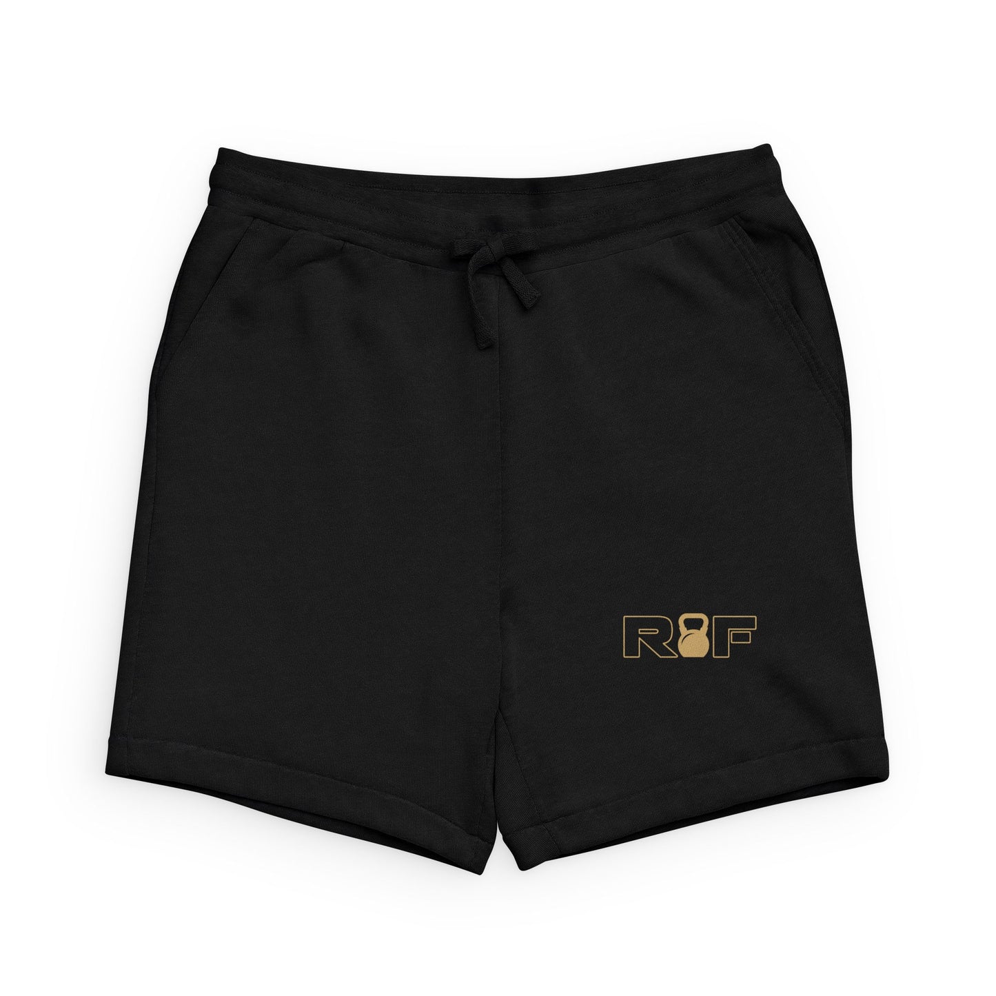 RF Kettlebell Logo Gold Minimalist Outline Hoodie