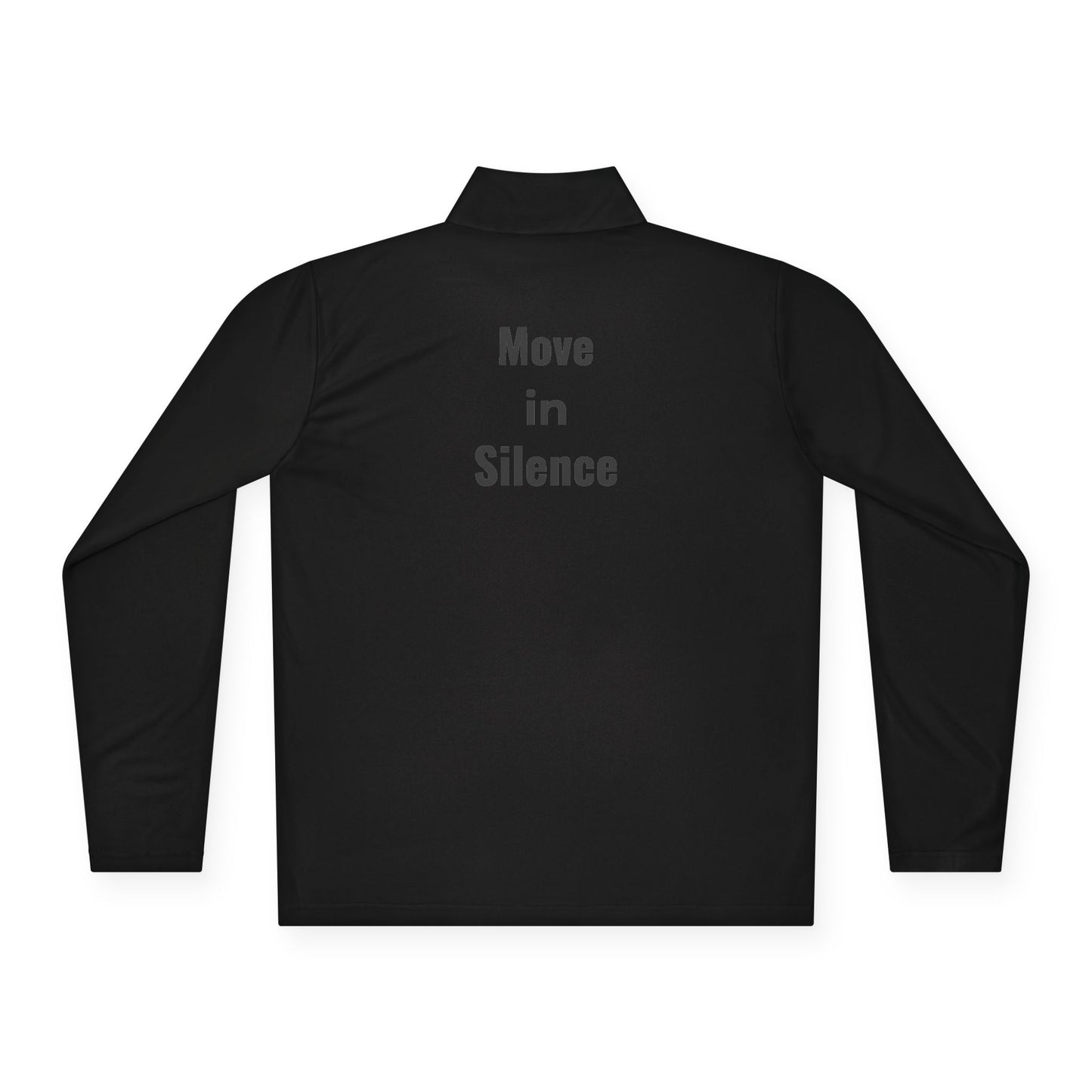 RF Dark Grey Logo More In Silence Quarter-Zip Pullover