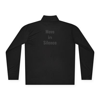 RF Dark Grey Logo More In Silence Quarter-Zip Pullover