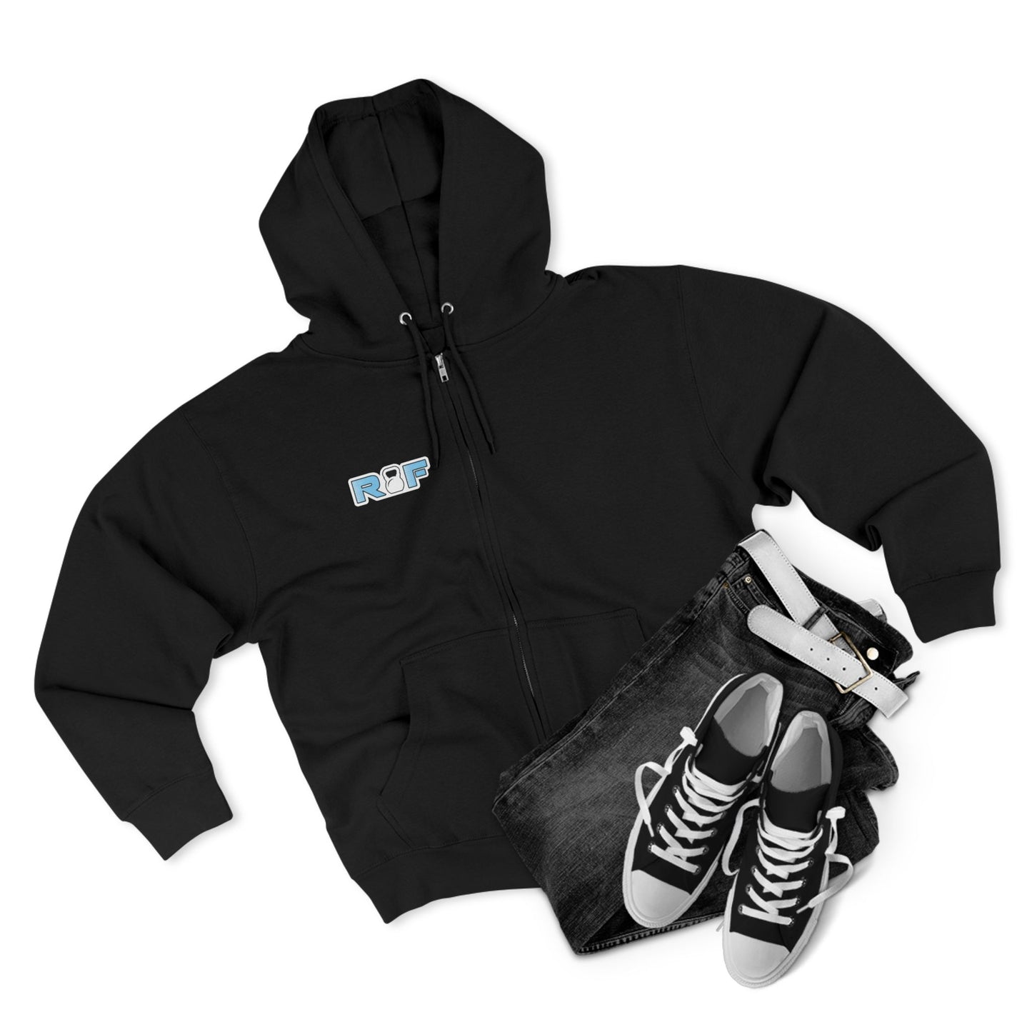 RF Logo Full Zip Sweatshirt Hoodie