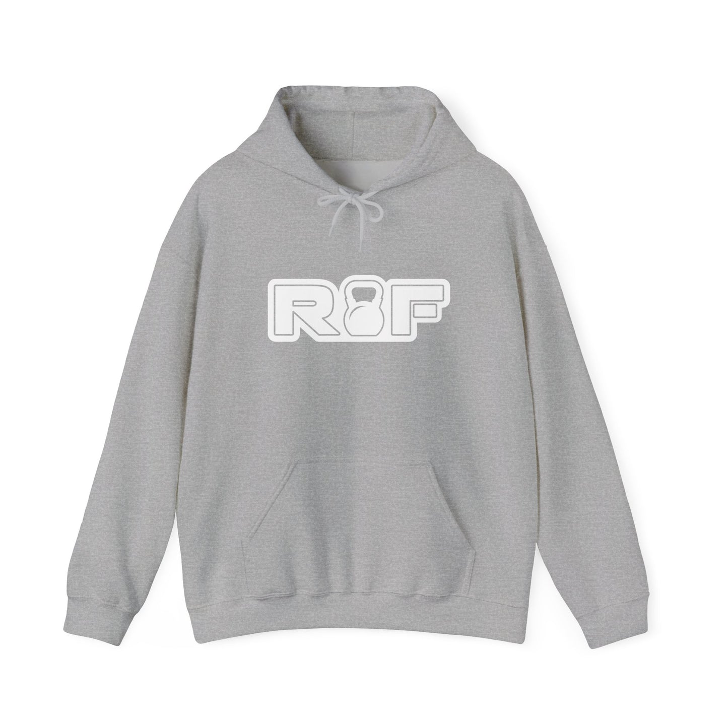 RF White Logo Built Not Given Heavyweight Hoodie