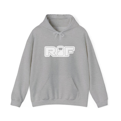 RF White Logo Built Not Given Heavyweight Hoodie
