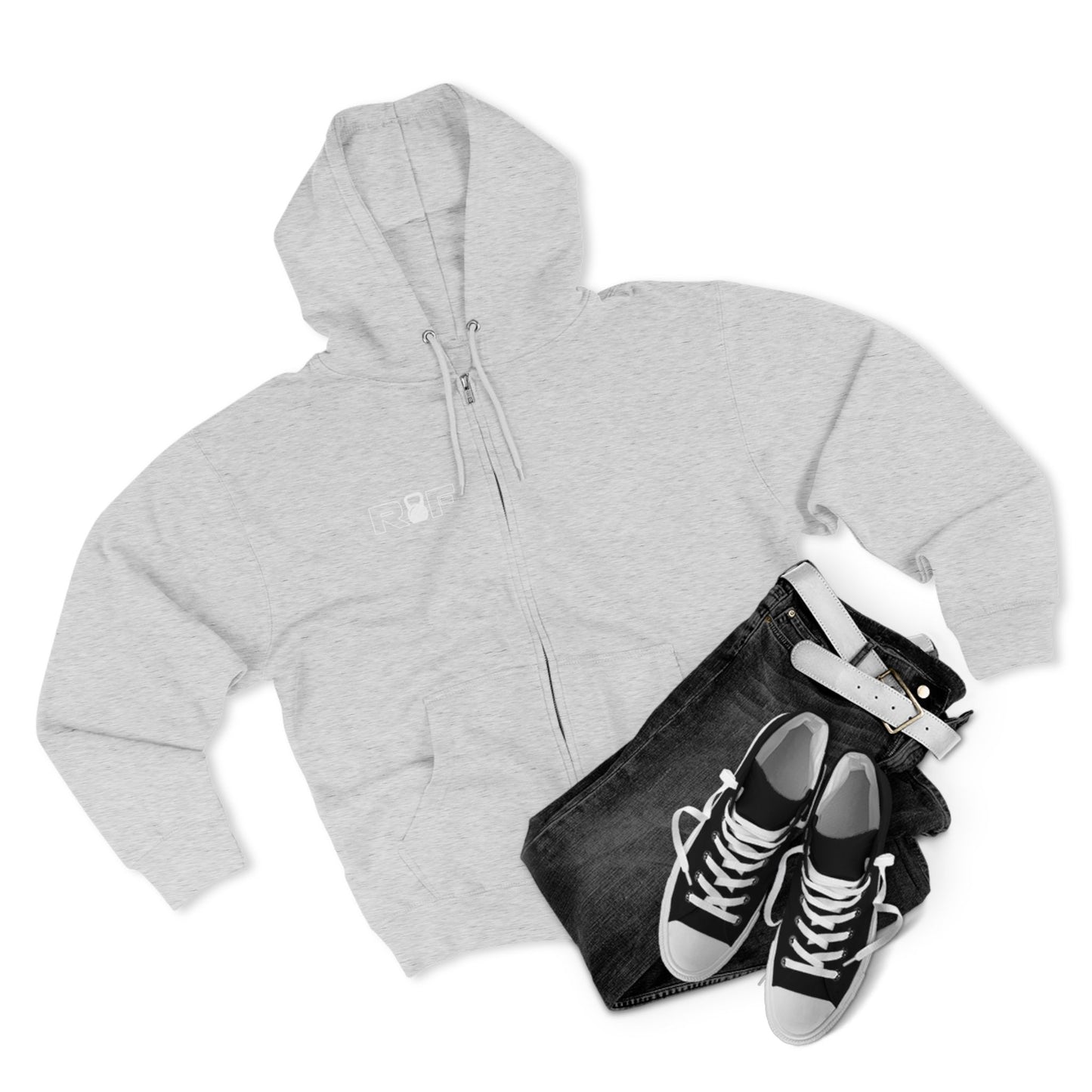 RF Logo Full Zip Sweatshirt Hoodie