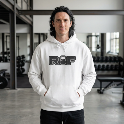 RF Black Logo Built Not Given Heavyweight Hoodie