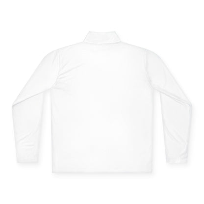 RF Minimalist Blue Logo Quarter-Zip Pullover