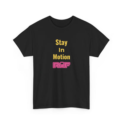 RF Stay In Motion Black T‑Shirt