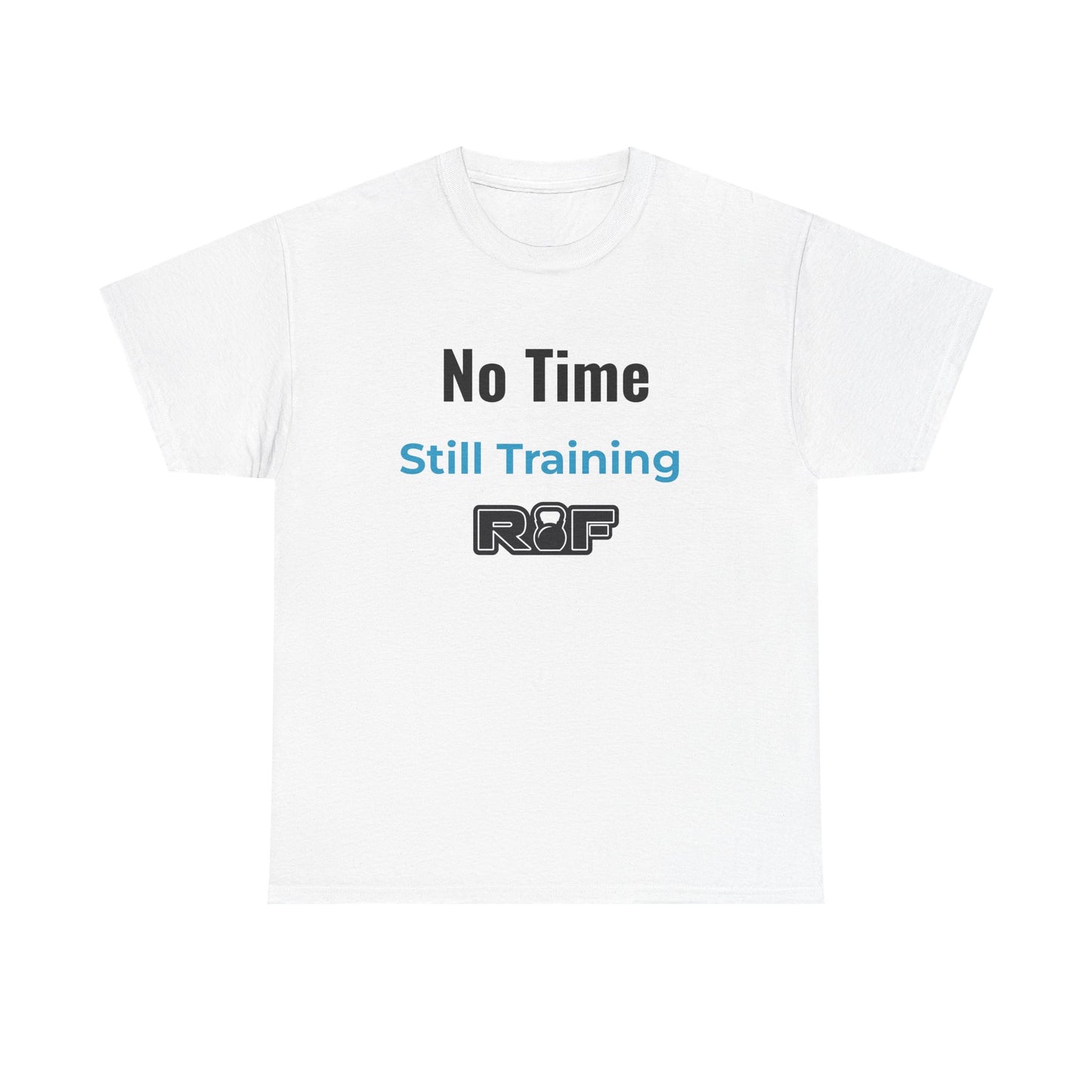 RF Black Logo No Time Still Training Tee
