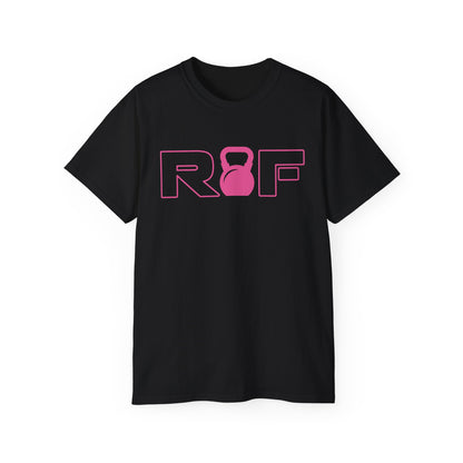 RF Kettlebell Logo Pink Outline Tee