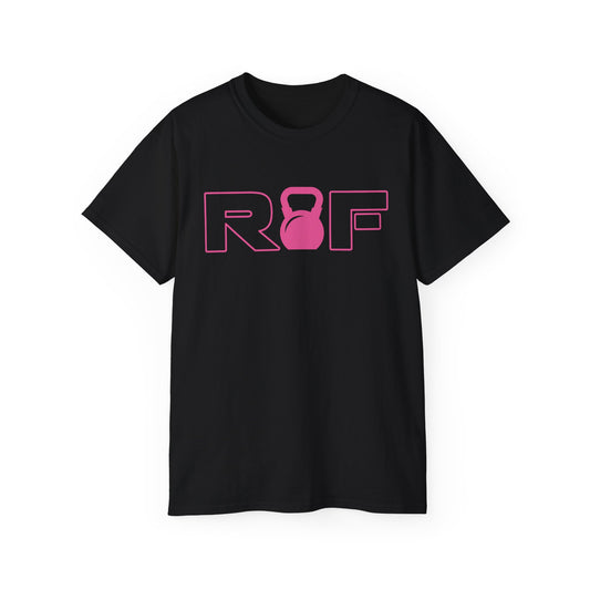 RF Kettlebell Logo Pink Outline Tee