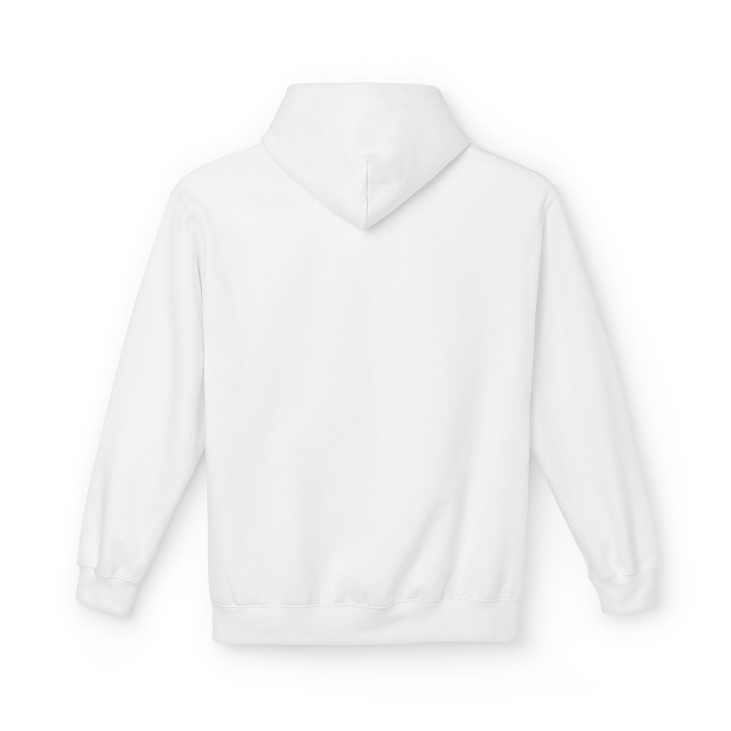 RF Kettlebell Logo Blue Minimalist Outline White Hoodie