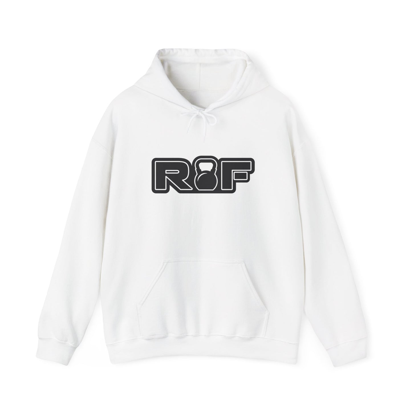 RF Black Logo Built Not Given Heavyweight Hoodie