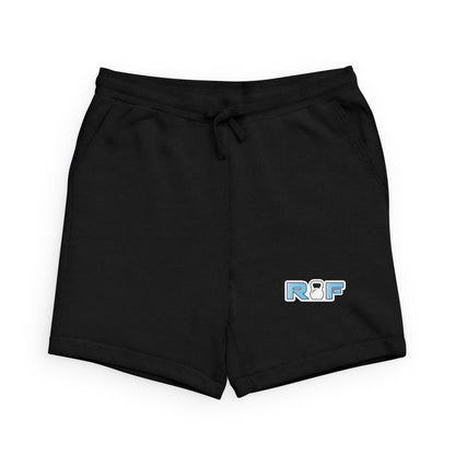 RF Logo Black Sponge Fleece Shorts