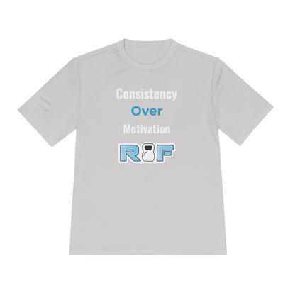 RF Consistency Over Motivation Workout Shirt