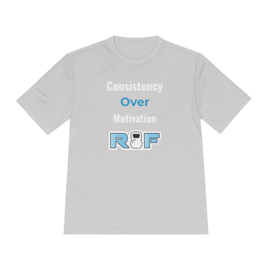 RF Consistency Over Motivation Workout Shirt