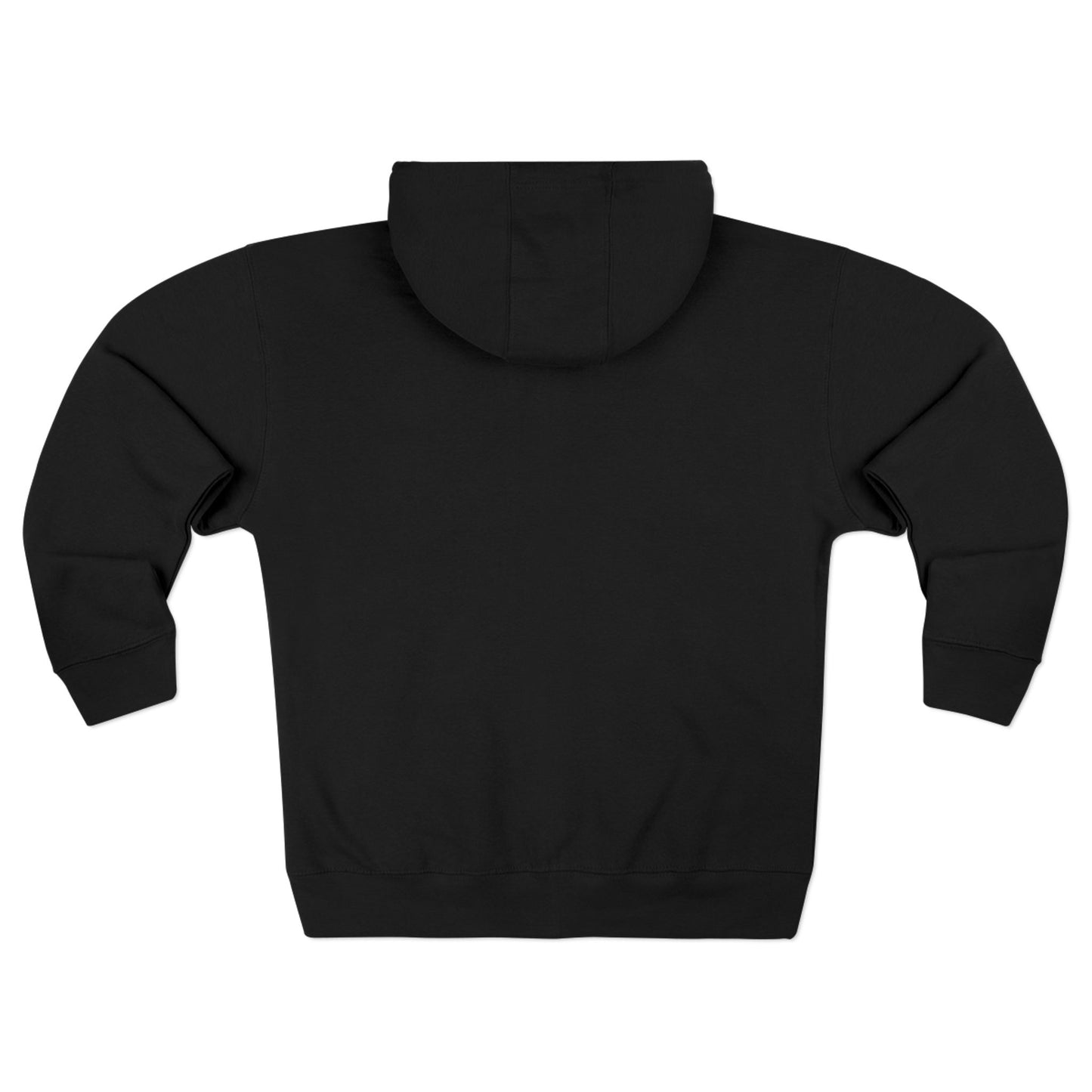 RF Pink Logo Zip Black Hoodie