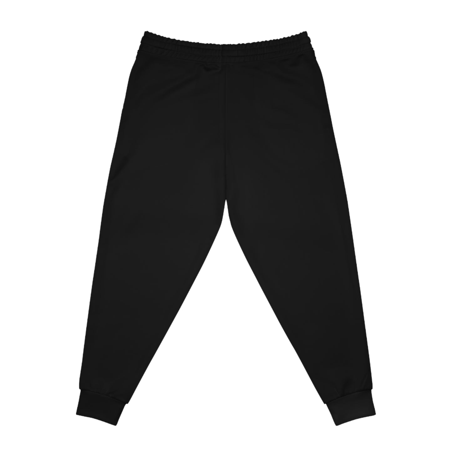 RF Red Logo Black Athletic Joggers
