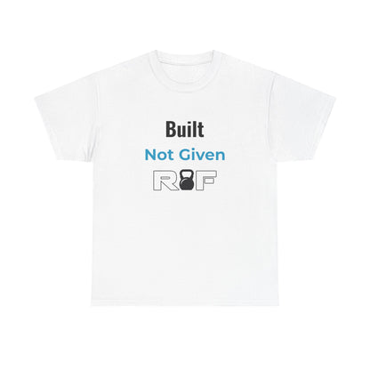 RF Minimal Logo Built Not Given Tee