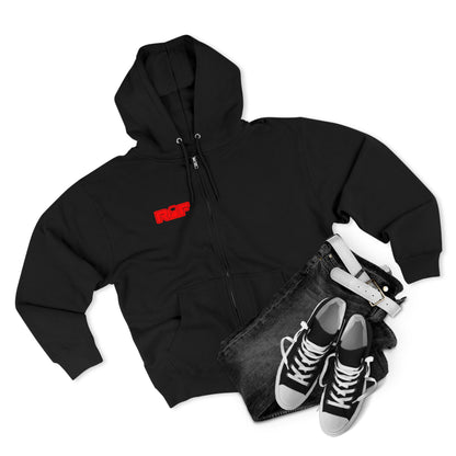 RF Red Logo Full Zip Hoodie
