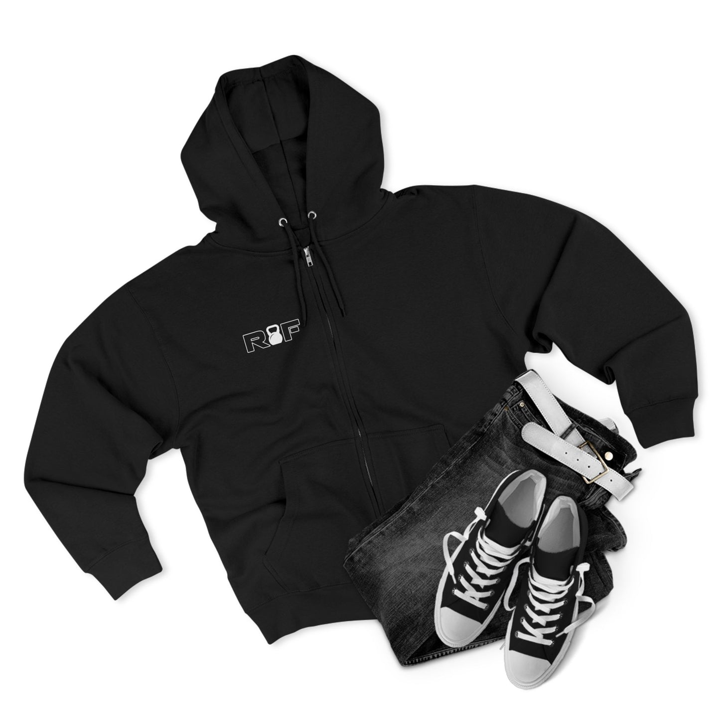 RF Logo Full Zip Sweatshirt Hoodie