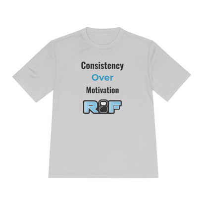 RF Consistency Over Motivation Workout Shirt