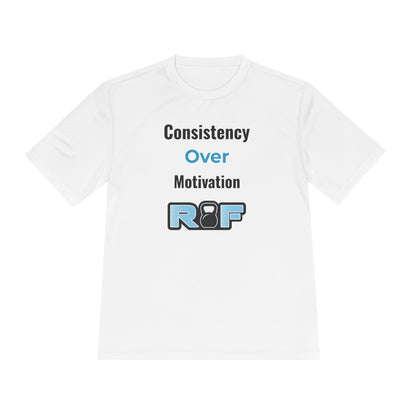 RF Consistency Over Motivation Workout Shirt