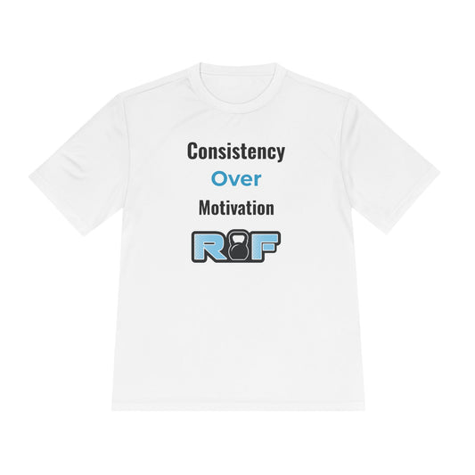 RF Consistency Over Motivation Workout Shirt