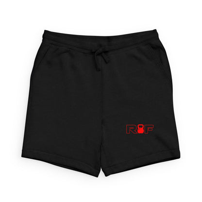 RF Kettlebell Logo Red Minimalist Outline Shorts